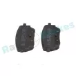 Jeu de 4 plaquettes de frein arrière RAP BRAKES R-P1650 - Visuel 3
