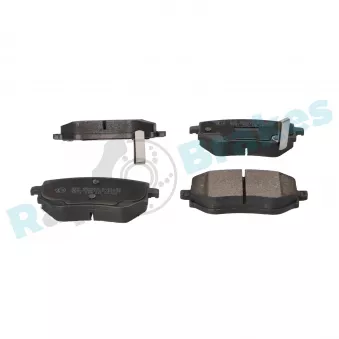 Jeu de 4 plaquettes de frein arrière RAP BRAKES R-P1652
