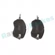 Jeu de 4 plaquettes de frein avant RAP BRAKES R-P1674 - Visuel 3