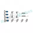 Kit d'accessoires, mâchoire de frein RAP BRAKES R-T0004 - Visuel 1