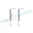 Kit d'accessoires, mâchoire de frein RAP BRAKES R-T0006 - Visuel 2