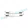 Kit d'accessoires, mâchoire de frein RAP BRAKES R-T0014 - Visuel 2