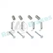 Kit d'accessoires, mâchoire de frein RAP BRAKES R-T0017 - Visuel 1