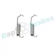 Kit d'accessoires, mâchoire de frein RAP BRAKES R-T0019 - Visuel 2