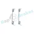 Kit d'accessoires, mâchoire de frein RAP BRAKES R-T0038 - Visuel 2