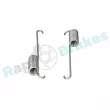 Kit d'accessoires, mâchoire de frein RAP BRAKES R-T0044 - Visuel 3