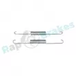 Kit d'accessoires, mâchoire de frein RAP BRAKES R-T0049 - Visuel 2