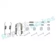Kit d'accessoires, mâchoire de frein RAP BRAKES R-T0061 - Visuel 1