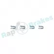 Kit d'accessoires, mâchoire de frein RAP BRAKES R-T0069 - Visuel 2