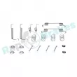 Kit d'accessoires, mâchoire de frein RAP BRAKES R-T0072 - Visuel 1