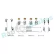 Kit d'accessoires, mâchoire de frein RAP BRAKES R-T0073 - Visuel 1