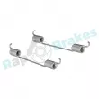 Kit d'accessoires, mâchoire de frein RAP BRAKES R-T0075 - Visuel 2