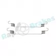 Kit d'accessoires, mâchoire de frein RAP BRAKES R-T0087 - Visuel 2