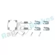 Kit d'accessoires, mâchoire de frein RAP BRAKES R-T0088 - Visuel 1