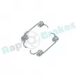 Kit d'accessoires, mâchoire de frein RAP BRAKES R-T0088 - Visuel 2