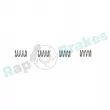Kit d'accessoires, mâchoire de frein RAP BRAKES R-T0091 - Visuel 2