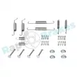 Kit d'accessoires, mâchoire de frein RAP BRAKES R-T0096 - Visuel 1