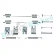 Kit d'accessoires, mâchoire de frein RAP BRAKES R-T0116 - Visuel 1
