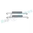 Kit d'accessoires, mâchoire de frein RAP BRAKES R-T0118 - Visuel 2