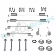 Kit d'accessoires, mâchoire de frein RAP BRAKES R-T0147 - Visuel 1