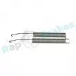 Kit d'accessoires, mâchoire de frein RAP BRAKES R-T0161 - Visuel 2