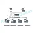 Kit d'accessoires, mâchoire de frein RAP BRAKES R-T0162 - Visuel 1
