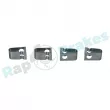 Kit d'accessoires, mâchoire de frein RAP BRAKES R-T0163 - Visuel 2