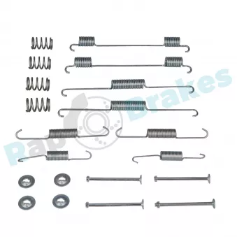 Kit d'accessoires, mâchoire de frein RAP BRAKES R-T0164