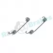 Kit d'accessoires, mâchoire de frein RAP BRAKES R-T0172 - Visuel 3