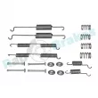 Kit d'accessoires, mâchoire de frein RAP BRAKES R-T0196 - Visuel 1