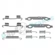 Kit d'accessoires, mâchoire de frein RAP BRAKES R-T0197 - Visuel 1