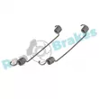 Kit d'accessoires, mâchoire de frein RAP BRAKES R-T0204 - Visuel 2