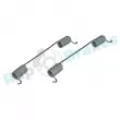 Kit d'accessoires, mâchoire de frein RAP BRAKES R-T0210 - Visuel 2