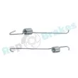 Kit d'accessoires, mâchoire de frein RAP BRAKES R-T0217 - Visuel 2