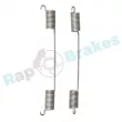 Kit d'accessoires, mâchoire de frein RAP BRAKES R-T0219 - Visuel 2