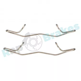 Kit d'accessoires, plaquette de frein à disque RAP BRAKES R-U0001