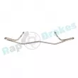 Kit d'accessoires, plaquette de frein à disque RAP BRAKES R-U0001 - Visuel 2