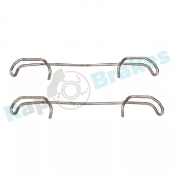 Kit d'accessoires, plaquette de frein à disque RAP BRAKES R-U0002