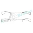 Kit d'accessoires, plaquette de frein à disque RAP BRAKES R-U0003 - Visuel 1