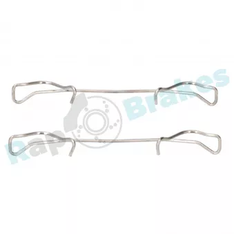 Kit d'accessoires, plaquette de frein à disque RAP BRAKES R-U0003