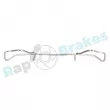 Kit d'accessoires, plaquette de frein à disque RAP BRAKES R-U0003 - Visuel 2