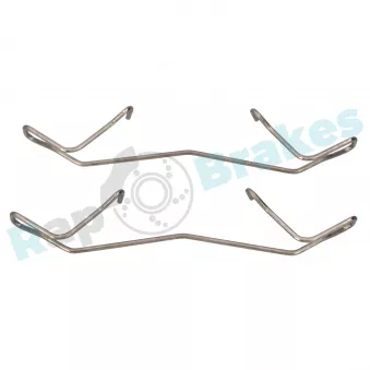 Kit d'accessoires, plaquette de frein à disque RAP BRAKES R-U0007