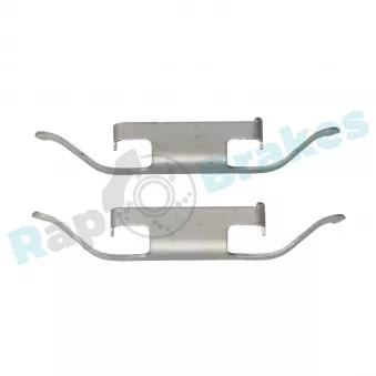 Kit d'accessoires, plaquette de frein à disque RAP BRAKES R-U0015