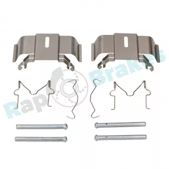 Kit d'accessoires, plaquette de frein à disque RAP BRAKES R-U0018