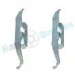 Kit d'accessoires, plaquette de frein à disque RAP BRAKES R-U0019 - Visuel 2