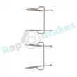 Kit d'accessoires, plaquette de frein à disque RAP BRAKES R-U0020 - Visuel 2