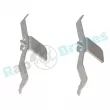 Kit d'accessoires, plaquette de frein à disque RAP BRAKES R-U0021 - Visuel 2