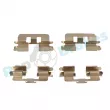 Kit d'accessoires, plaquette de frein à disque RAP BRAKES R-U0023 - Visuel 2