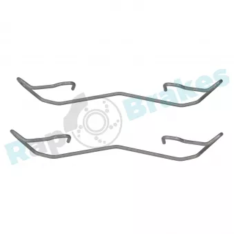 Kit d'accessoires, plaquette de frein à disque RAP BRAKES R-U0024