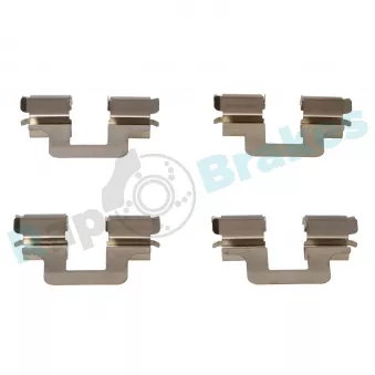 Kit d'accessoires, plaquette de frein à disque RAP BRAKES R-U0025